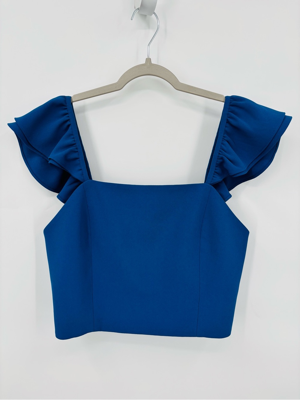 Alice & Olivia celestia ruffle trim top - Picture 4 of 6